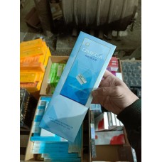 Сигареты Omega Ice Blue Superslims (яблоко с ментолом)