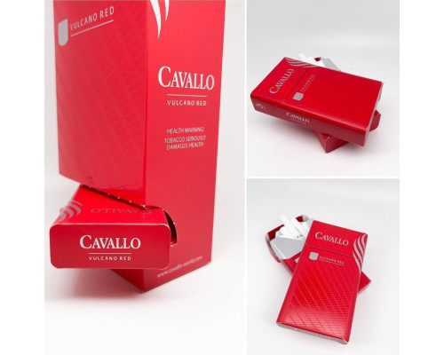 Сигареты "Cavallo QS Vulcano Red"