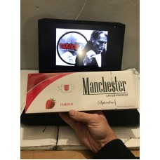 Сигареты Manchester Strawberry Superslims (клубника)