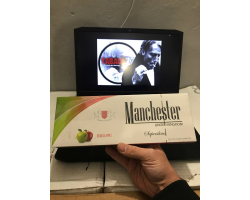 Сигареты "Manchester SS двойное яблоко"